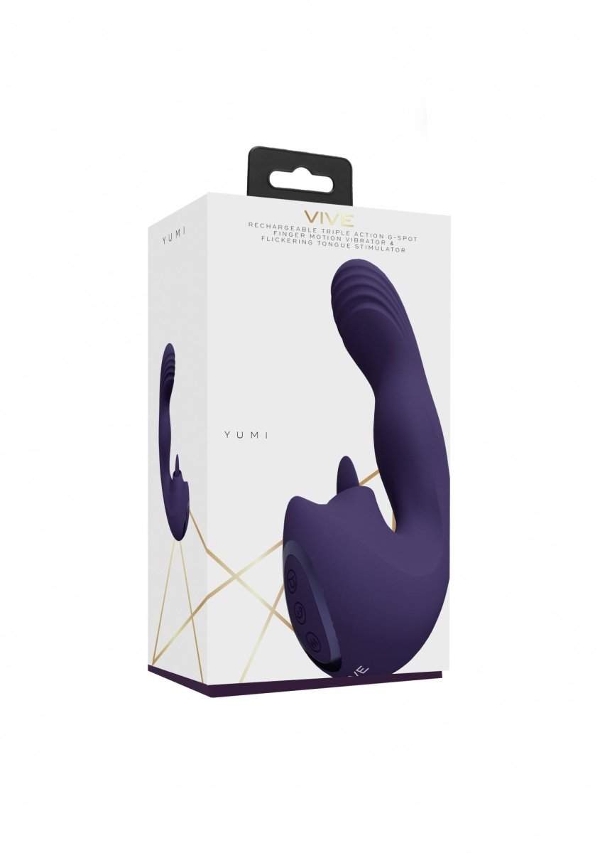 Vive Yumi - Triple Motor Vibrator - Purple