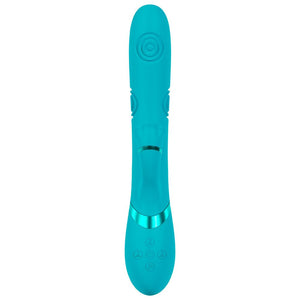 Vive Fiore Tapping Rabbit Vibrator - Blue