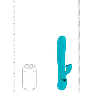 Vive Fiore Tapping Rabbit Vibrator - Blue