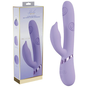 Vive Pallina Tapping Rabbit Vibrator - Purple