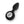 VERS Rechargeable Silicone Vibrating Butt Plug - Black
