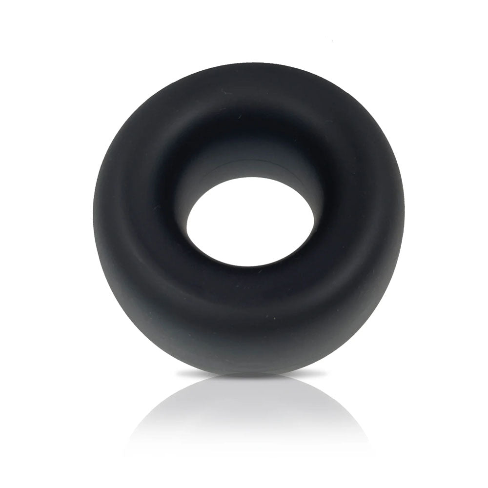 VERS Liquid Silicone Steel Motion Ball Stretcher Ring - Black
