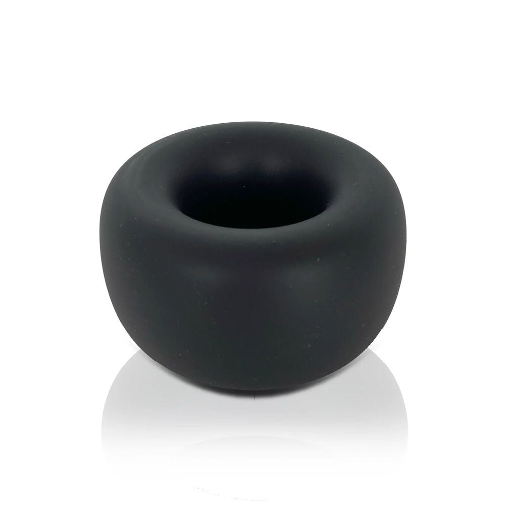 VERS Liquid Silicone Steel Motion Ball Stretcher Ring - Black