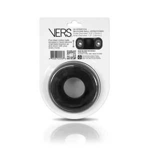 VERS Liquid Silicone Steel Motion Ball Stretcher Ring - Black
