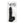 VERS Liquid Silicone Suction Dildo with Internal Steel Balls - Black