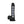 VERS Liquid Silicone Suction Dildo with Internal Steel Balls - Black