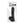 VERS Liquid Silicone Suction Dildo with Internal Steel Balls - Black