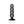 VERS Liquid Suction Anal Plug with Internal Steel Balls  - Black