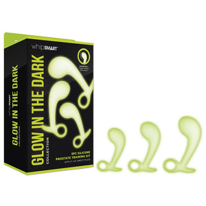 WhipSmart Glow In The Dark 3pc Prostate Training Kit - 3 Sizes