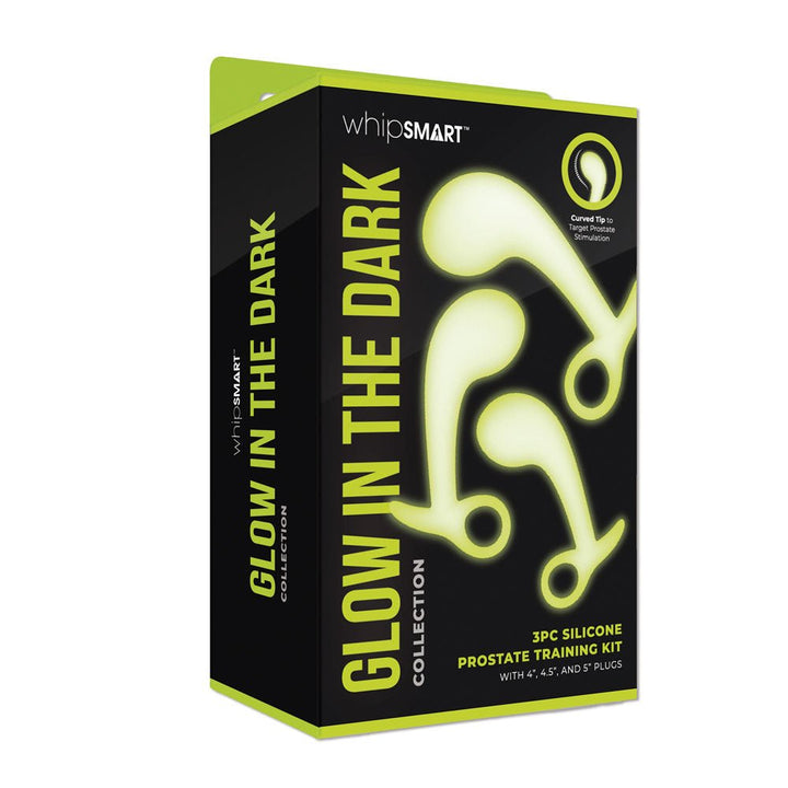 WhipSmart Glow In The Dark 3pc Prostate Training Kit - 3 Sizes