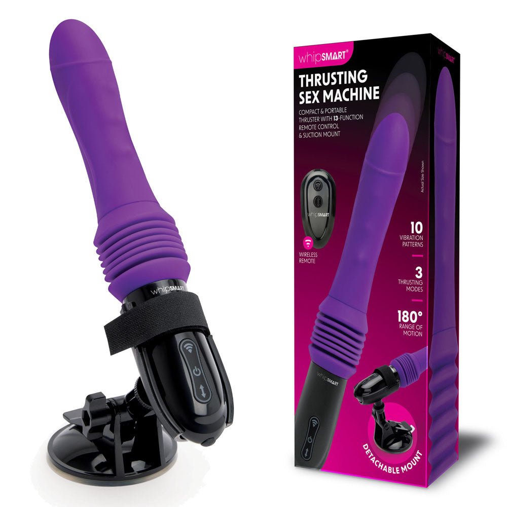 WhipSmart Thrusting Sex Machine - Purple