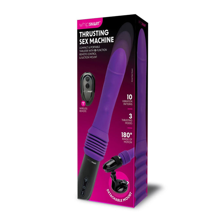 WhipSmart Thrusting Sex Machine - Purple