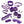WhipSmart Fuzzy Everything You Need Bondage Kit - Purple