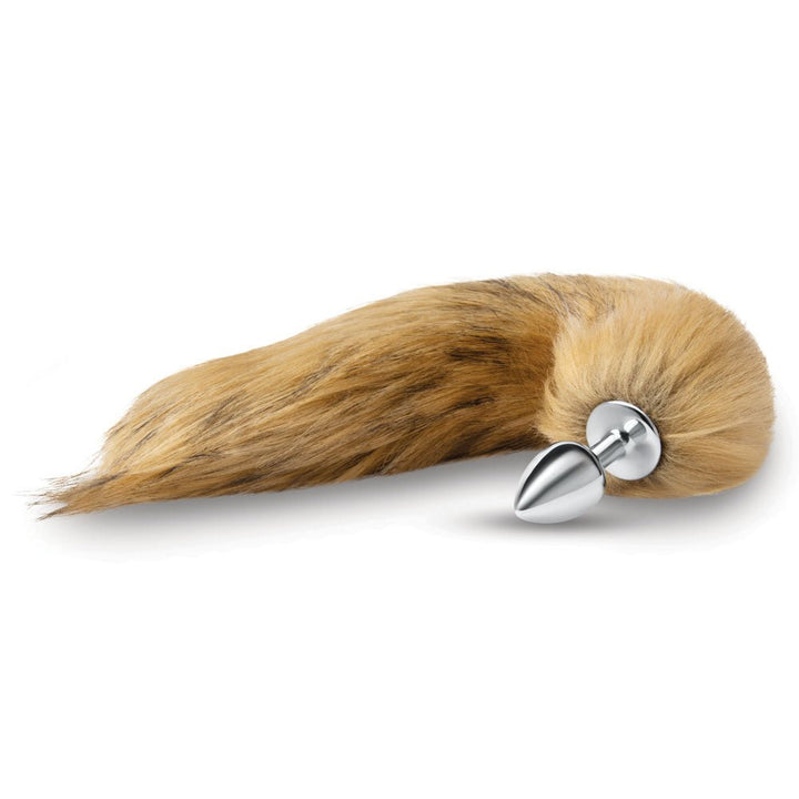 WhipSmart Furry Tales 14 Inch Brown Fox Tail Butt Plug