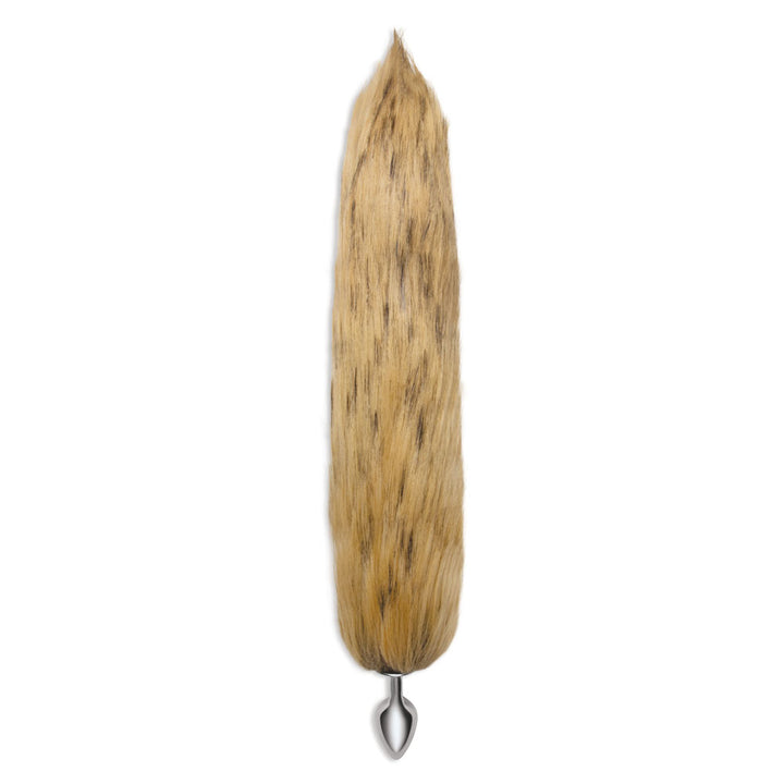 WhipSmart Furry Tales 14 Inch Brown Fox Tail Butt Plug