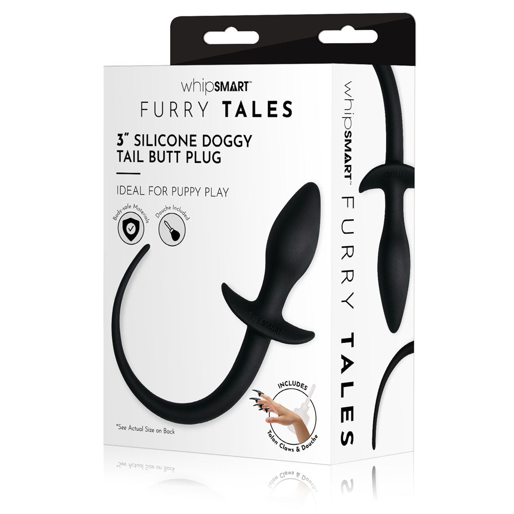 WhipSmart Furry Tales 3 Inch Doggy Tail Butt Plug