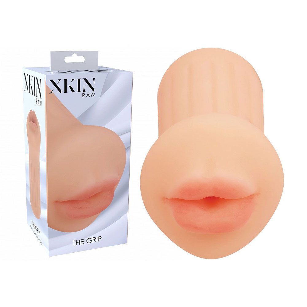 XKIN Raw The Grip Flesh Mouth Stroker
