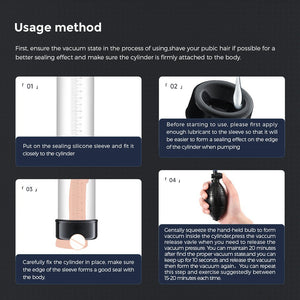 LuvPump AeroUp Beginners Penis Pump - Clear
