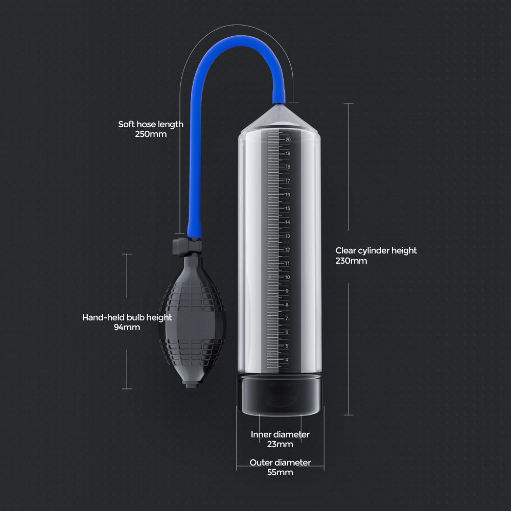 LuvPump AeroUp Beginners Penis Pump - Clear