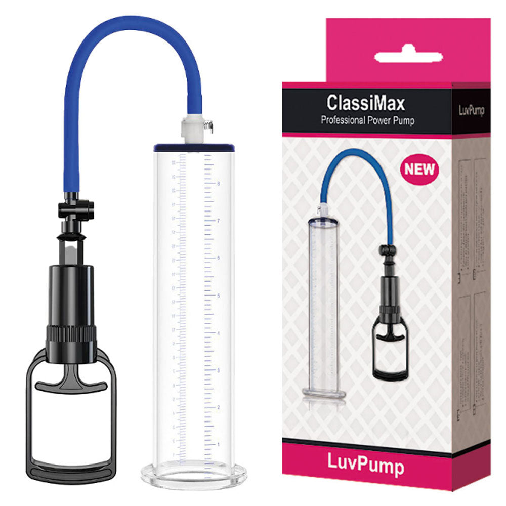 LuvPump ClassiMax XL Professional Power Pump - Clear