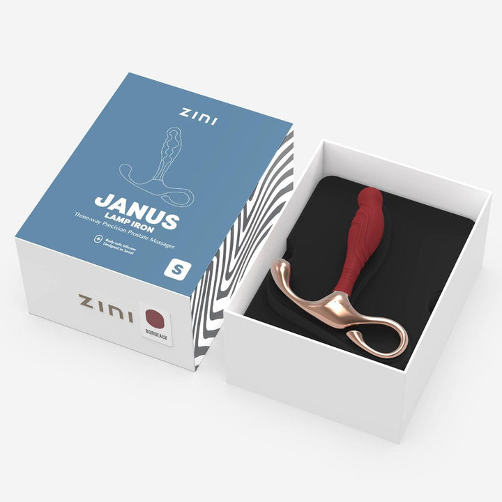 Zini Janus Lamp Iron Prostate Massager - Small - Red