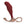 Zini Janus Lamp Iron Prostate Massager - Large - Red
