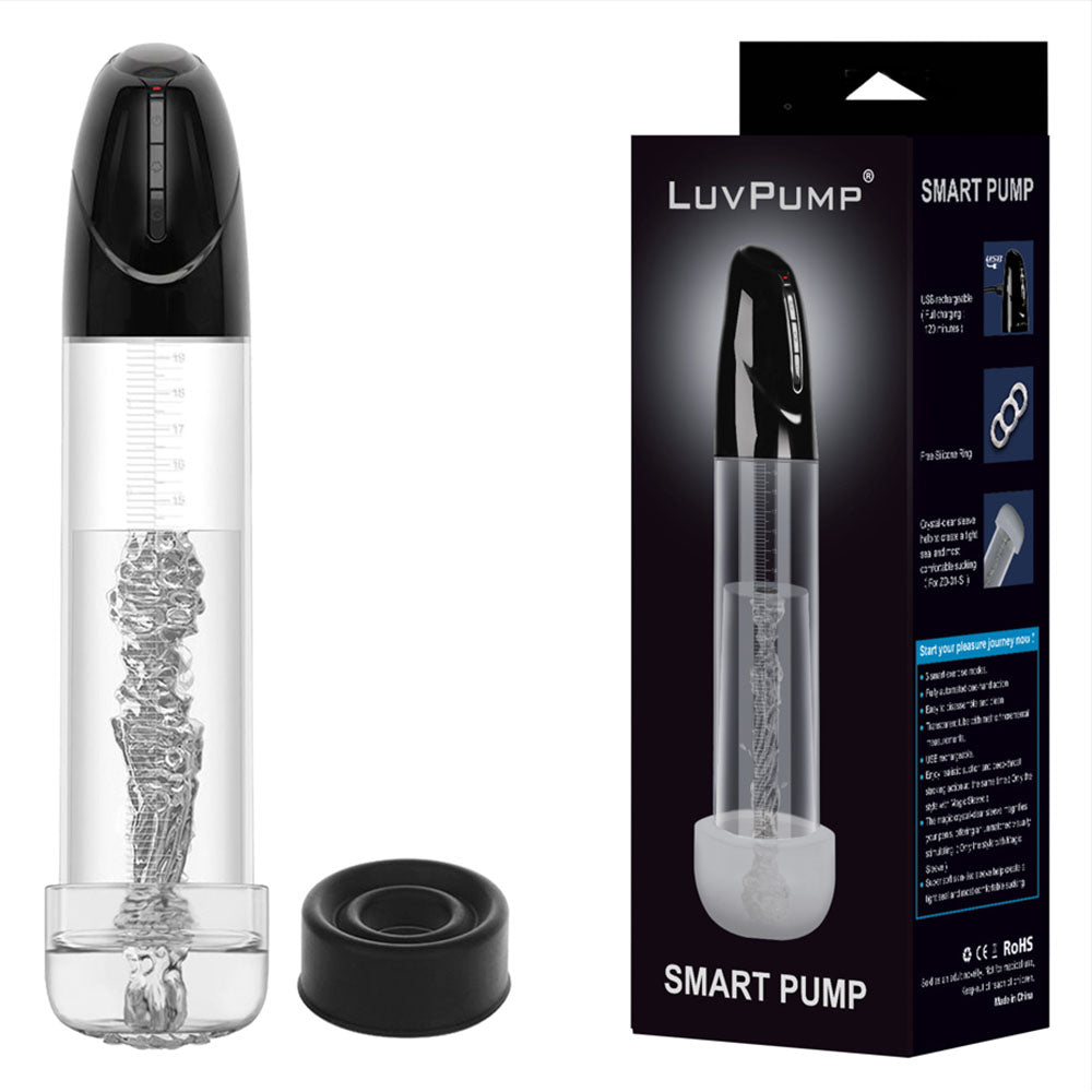 LuvPump Smart Penis Pump - 2-in-1 Automatic Penis Pump