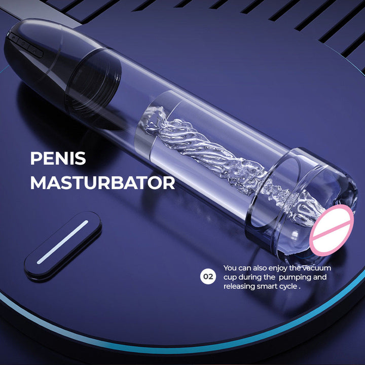 LuvPump Smart Penis Pump - 2-in-1 Automatic Penis Pump