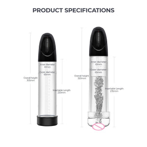 LuvPump Smart Penis Pump - 2-in-1 Automatic Penis Pump