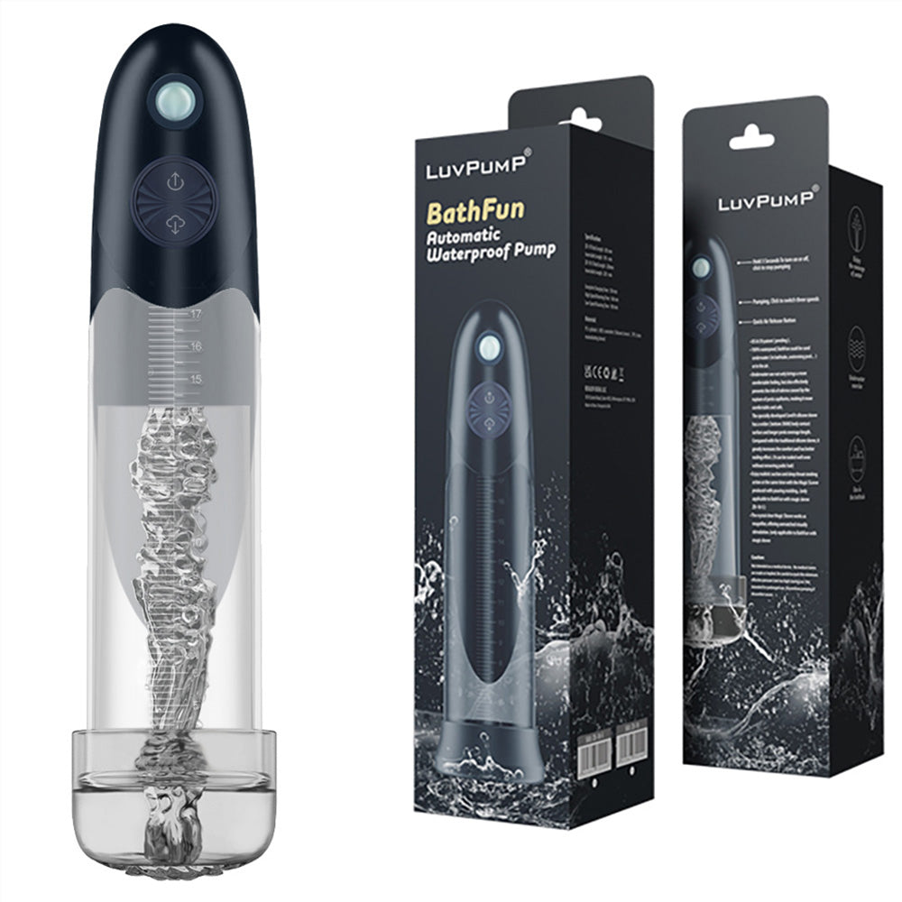 LuvPump BathFun Waterproof Automatic Penis Pump