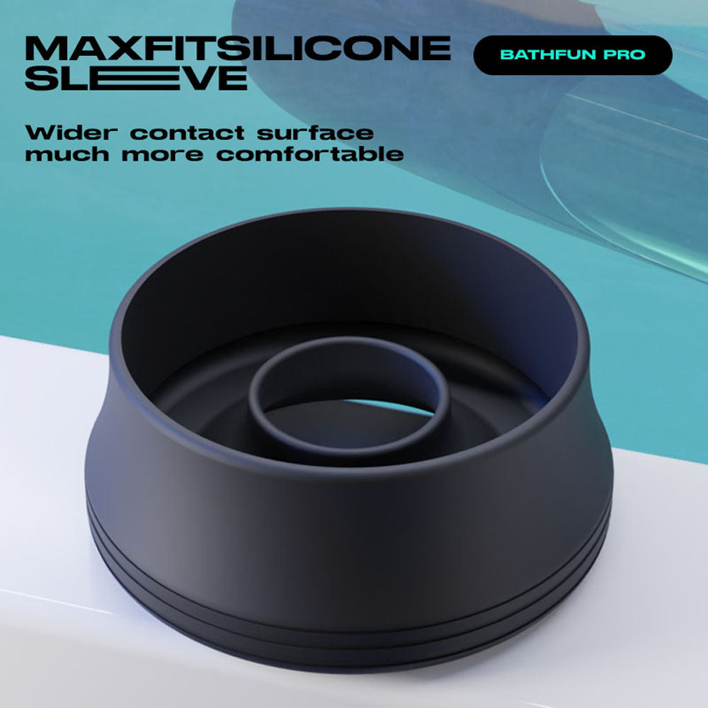 LuvPump Bathfun Pro - Waterproof Smart Automatic Penis Pump - Black