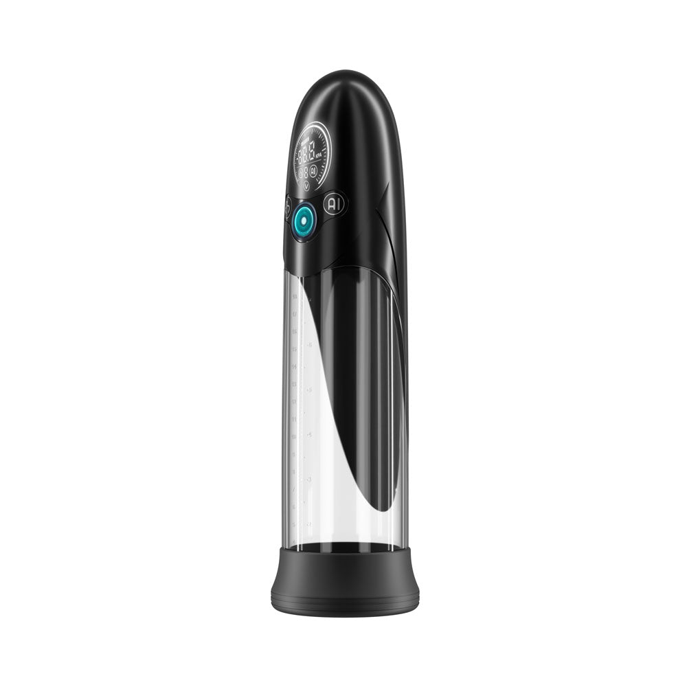 LuvPump Bathfun Pro - Waterproof Smart Automatic Penis Pump - Black