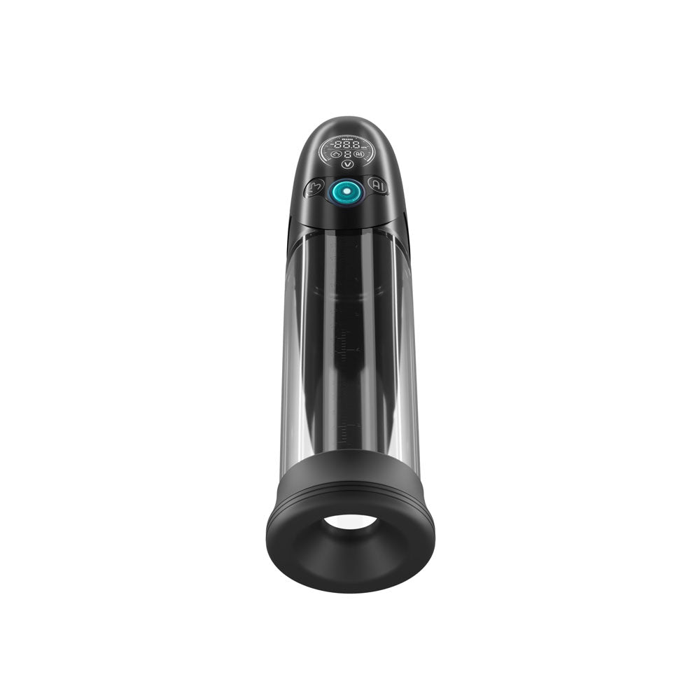 LuvPump Bathfun Pro - Waterproof Smart Automatic Penis Pump - Black