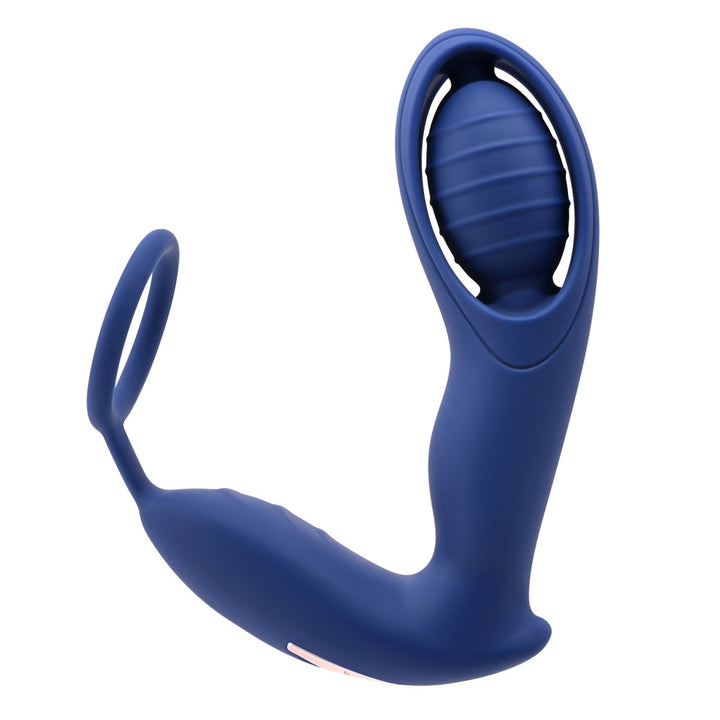 Zero Tolerance Extra Mile - Vibrating Prostate Massager - Blue