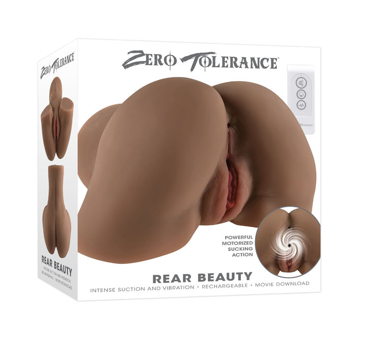 Zero Tolerance Rear Beauty - Dark- Vibrating & Sucking Doggy Style Masturbator