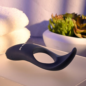 Zero Tolerance Cup 'Em Vibrating Cock Ring - Blue
