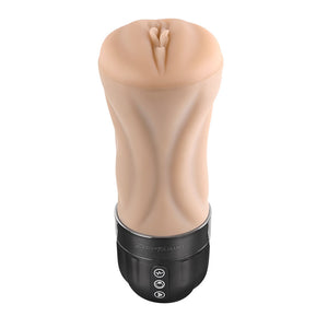 Zero Tolerance Tight Lipped - Vibrating Stroker - Flesh