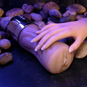 Zero Tolerance Tight Lipped - Vibrating Stroker - Flesh