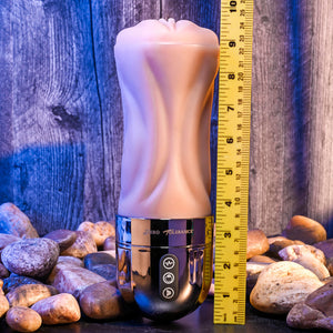 Zero Tolerance Tight Lipped - Vibrating Stroker - Flesh