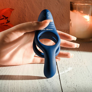 Zero Tolerance Ring Around The Rosy Cock Ring - Navy Blue
