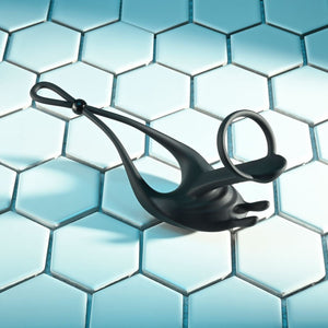 Zero Tolerance Saddle Up - Vibrating Cock & Ball Rings - Black