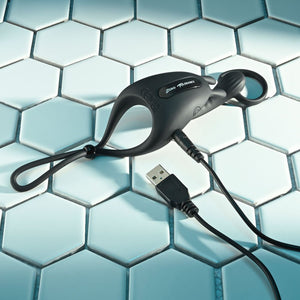Zero Tolerance Saddle Up - Vibrating Cock & Ball Rings - Black