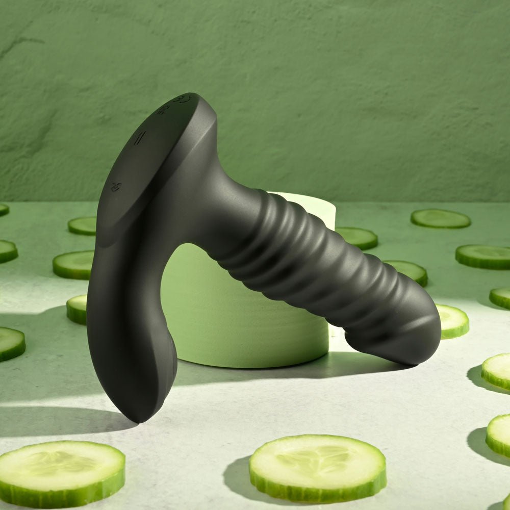 Zero Tolerance Striker - Thrusting Anal Vibrator with Wireless Remote Control 