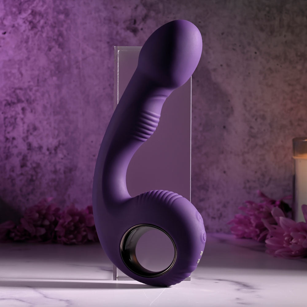 Zero Tolerance Rip Curl Vibrator - Purple