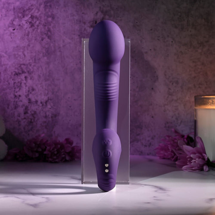 Zero Tolerance Rip Curl Vibrator - Purple