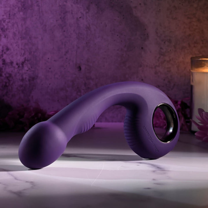 Zero Tolerance Rip Curl Vibrator - Purple