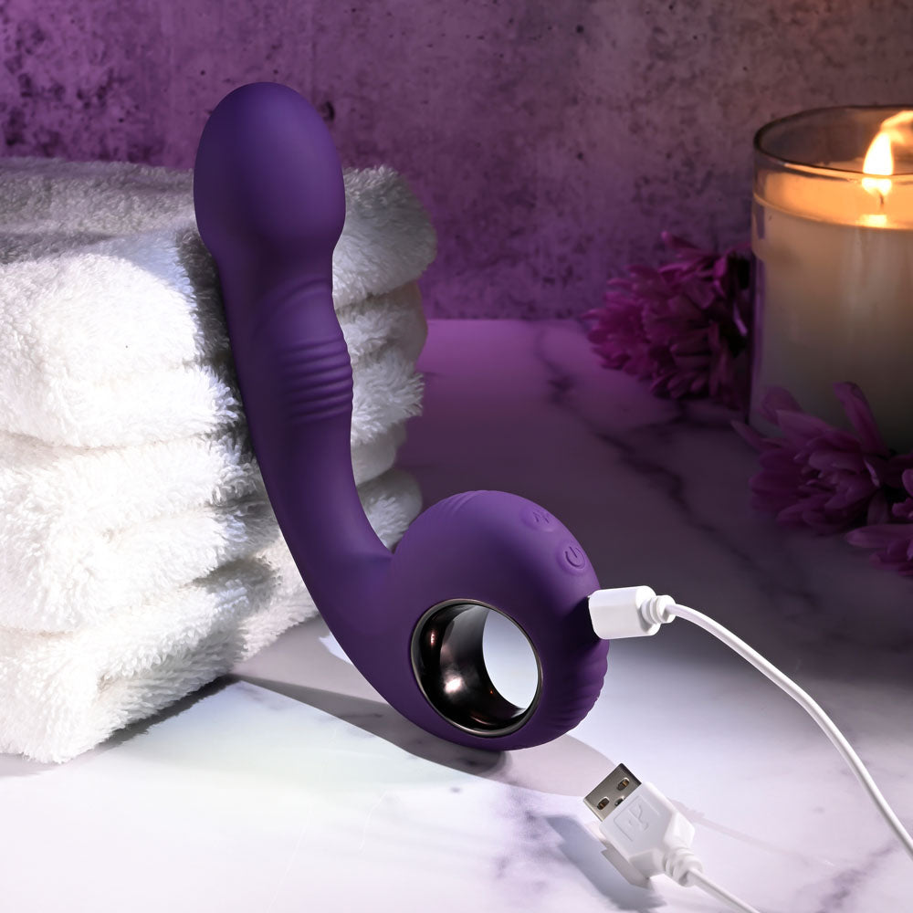 Zero Tolerance Rip Curl Vibrator - Purple