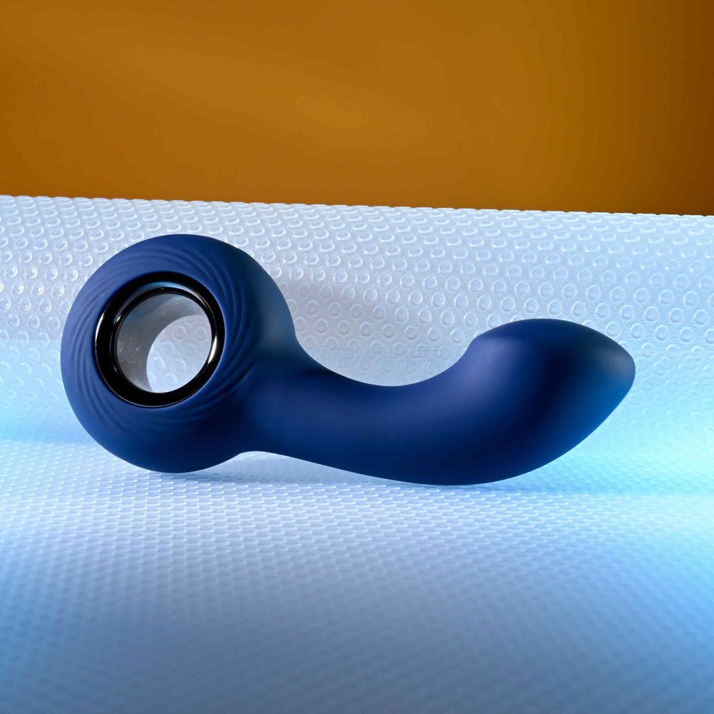 Zero Tolerance The Reach - Vibrating Anal Plug  - Blue