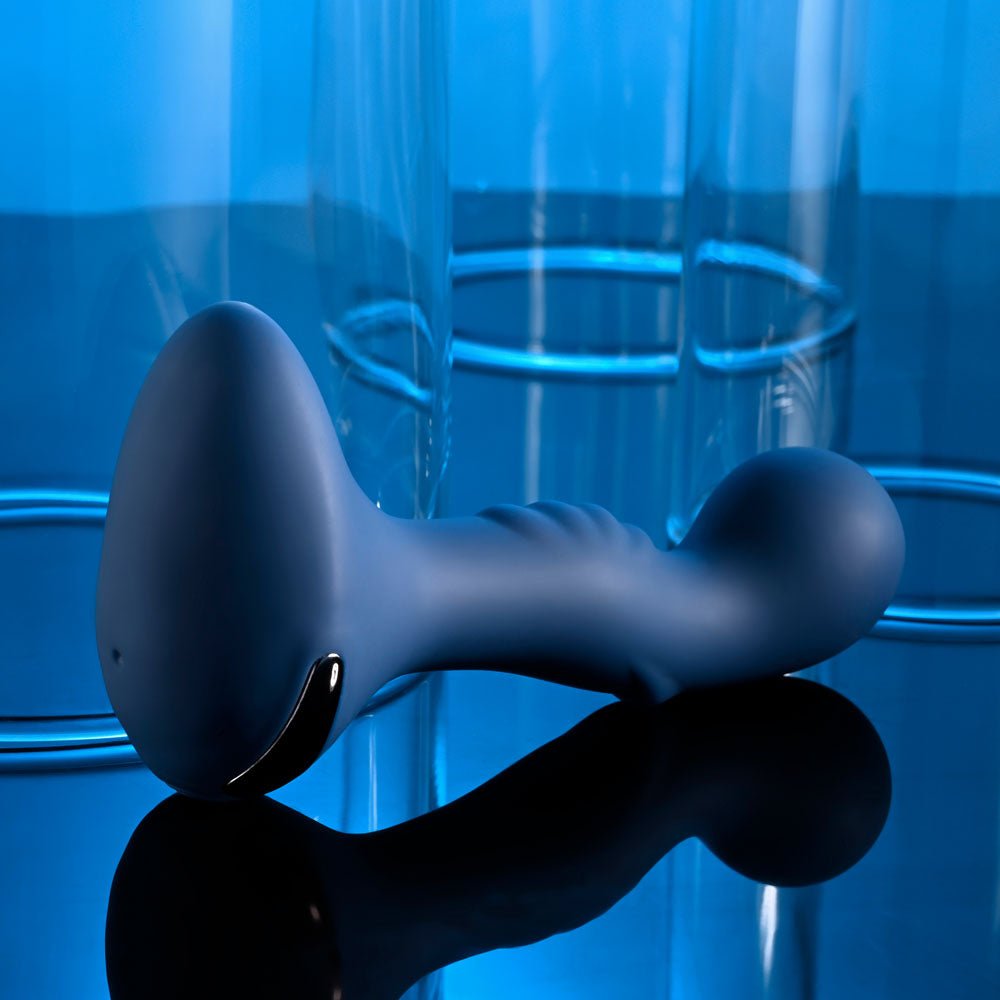 Zero Tolerance Blue Oasis - Vibrating Anal Plug - Blue