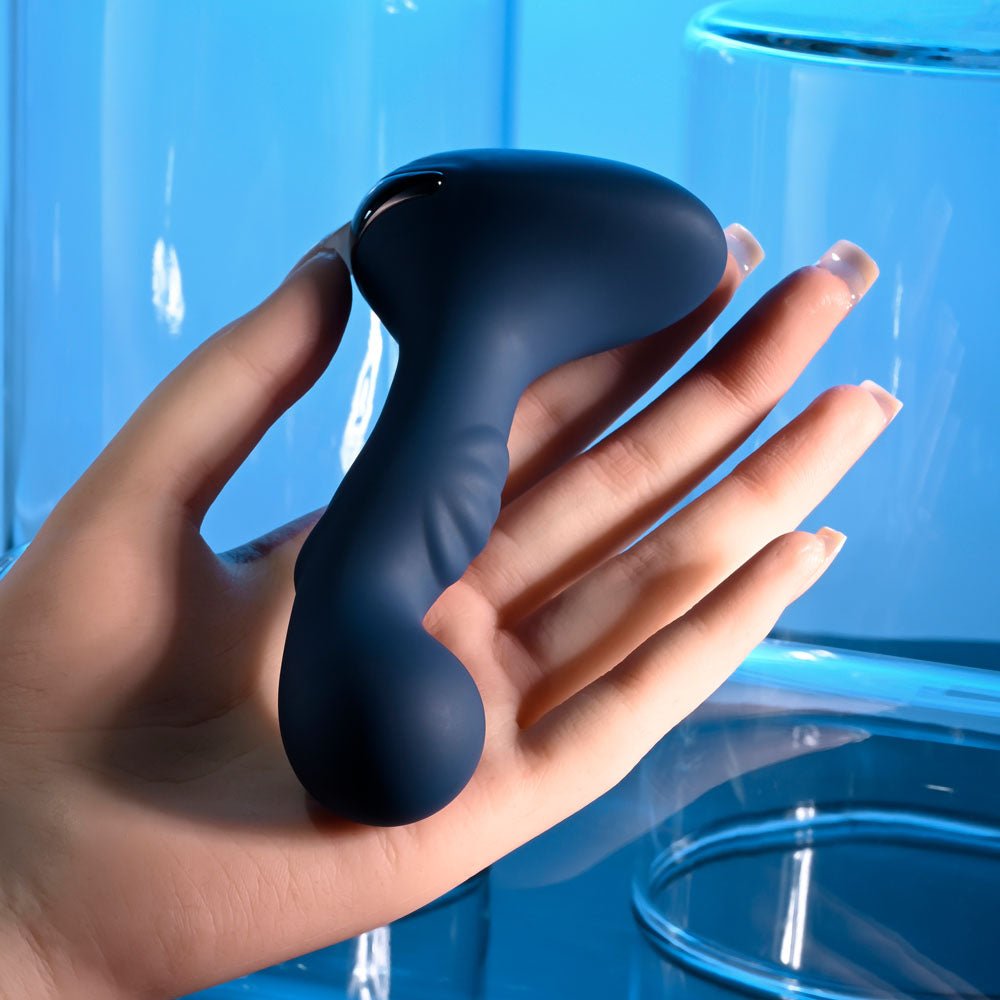 Zero Tolerance Blue Oasis - Vibrating Anal Plug - Blue